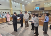새가족 수료식